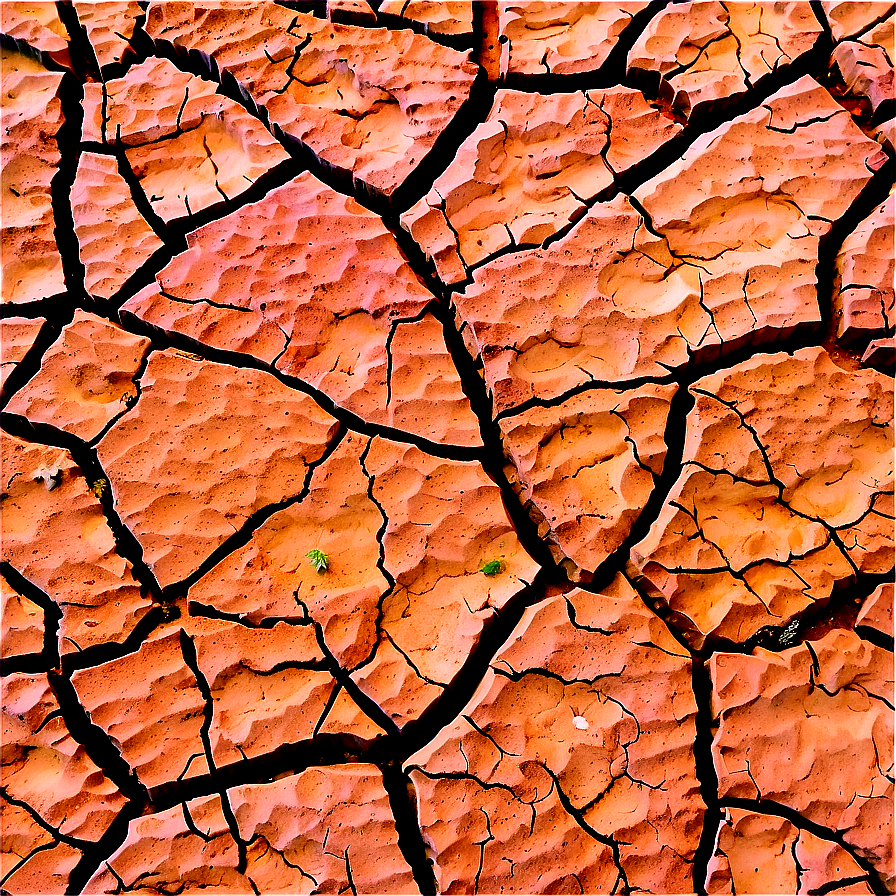 Cracked Drought Soil Png 40