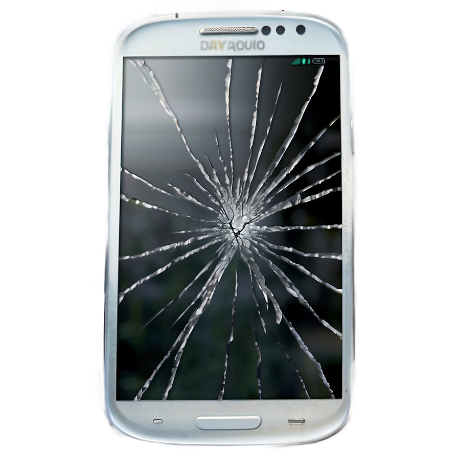 Cracked Screen Effect Png 05042024