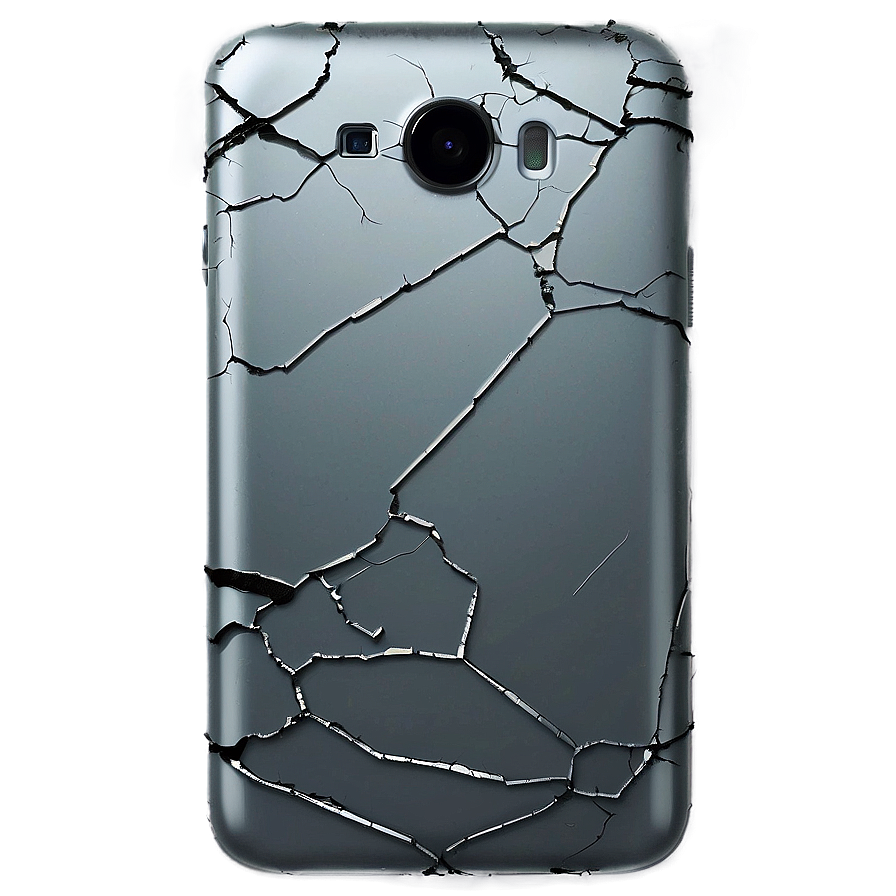 Cracked Smartphone Back Png 36