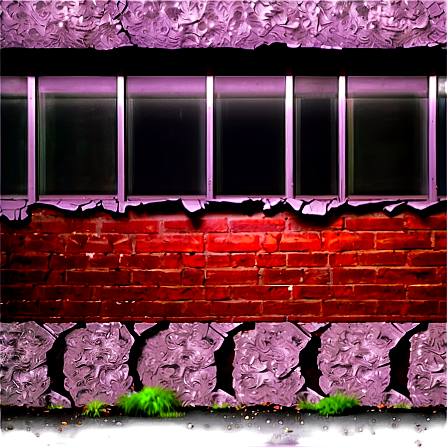 Cracked Wall Building Png 53