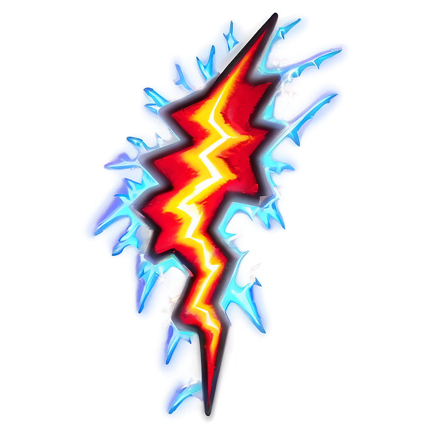 Crackling Lightning Bolt Png Qqn80