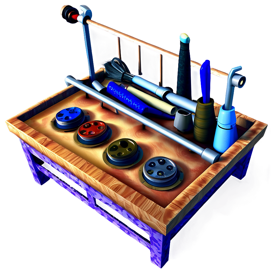 Crafting Table Top View Png Yyk