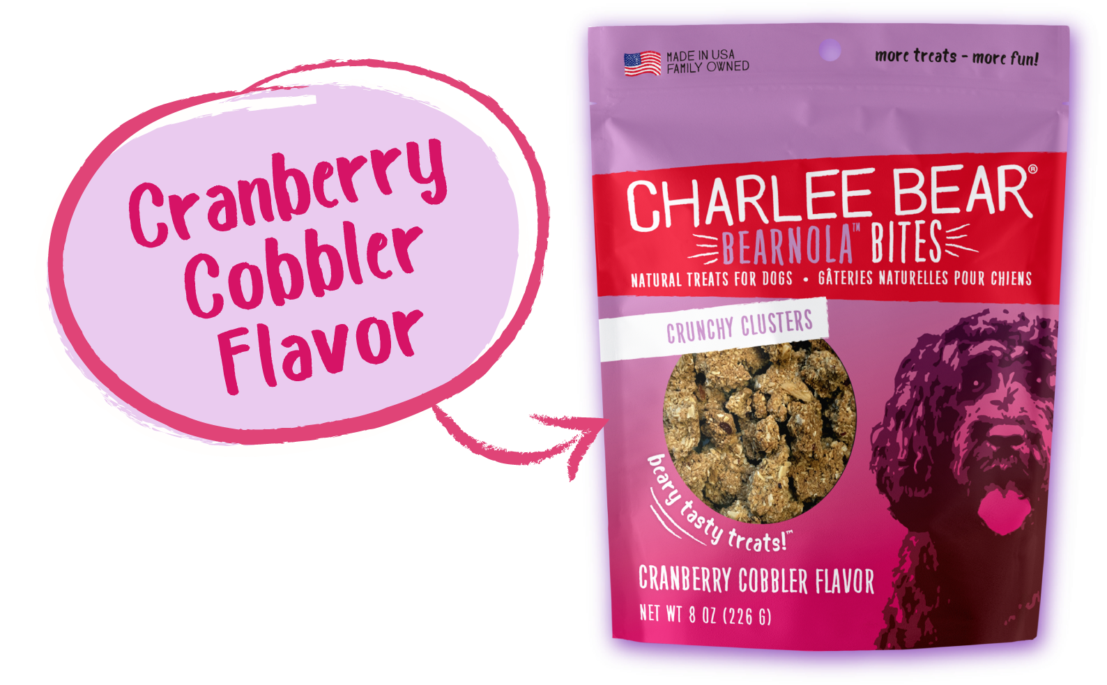 Cranberry Cobbler Dog Treats Package