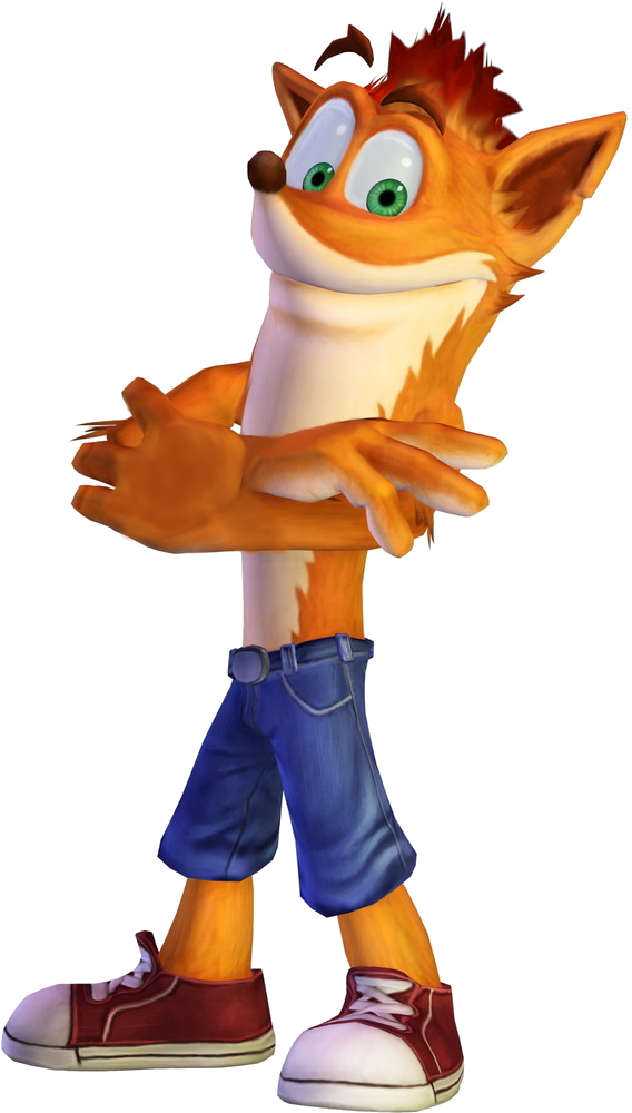 Crash Bandicoot Standing Pose