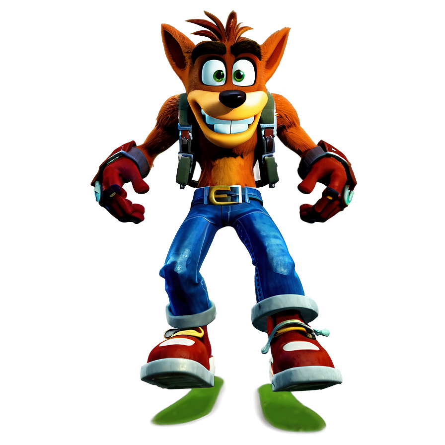 Crash Bandicoot With Jetpack Png 05212024