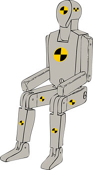 Crash Test Dummy Illustration