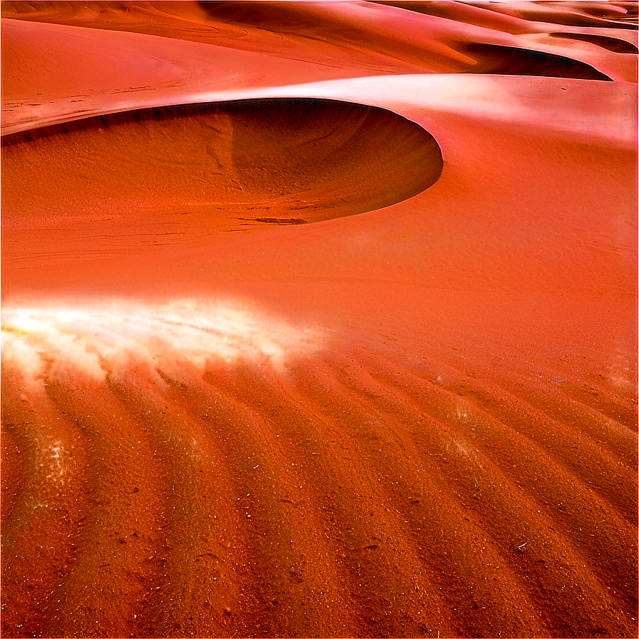 Crater Sand Dunes Surrounding Png Qle92