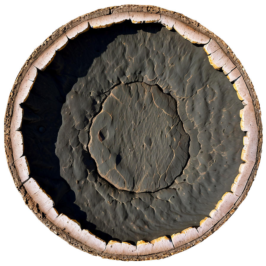 Crater Top View Texture Png Fgs25