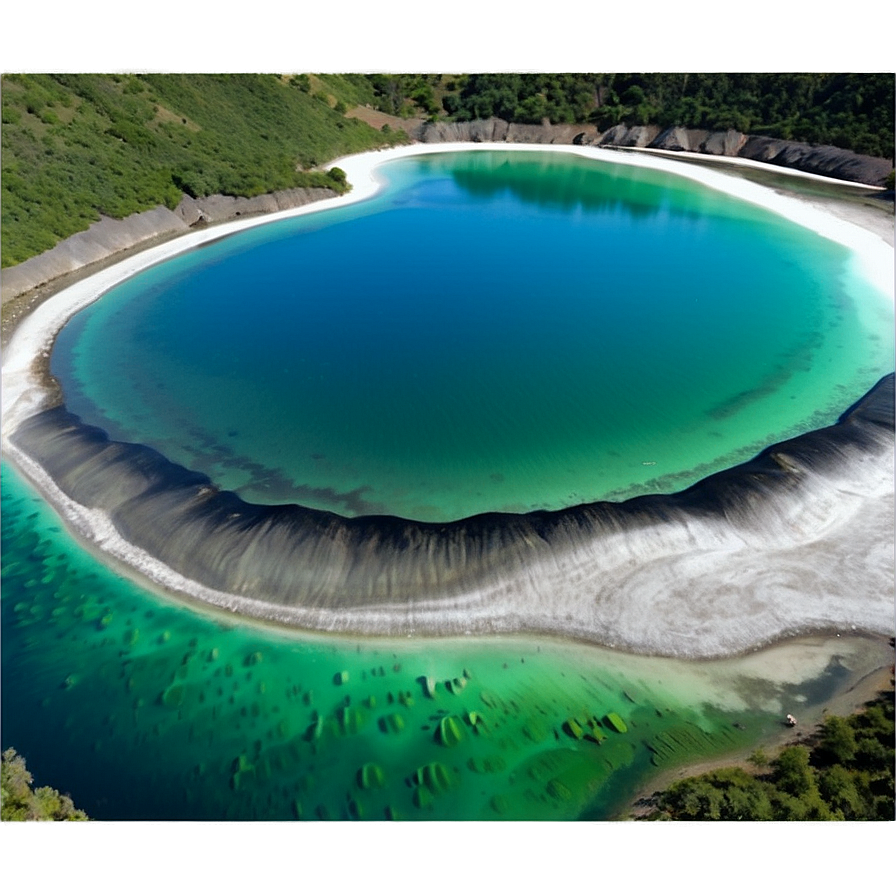 Crater Water Body Calm Png Iea8