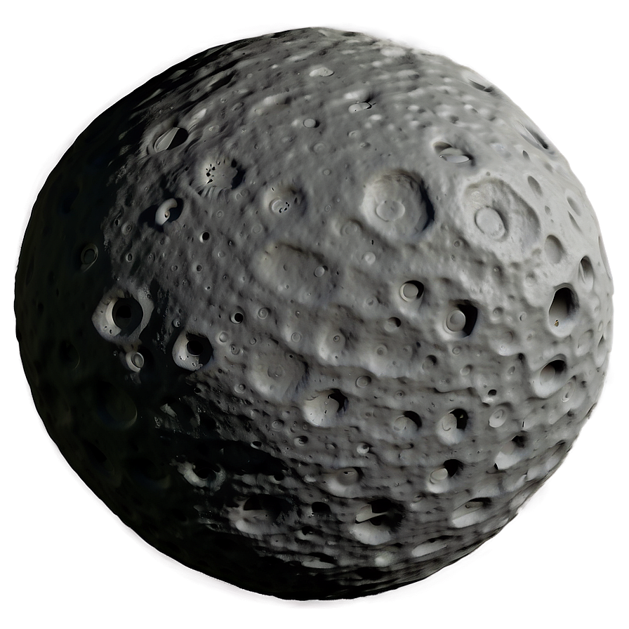 Cratered Asteroid Png Pme