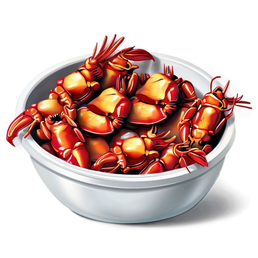 Crawfish Dip Illustration Png 06122024