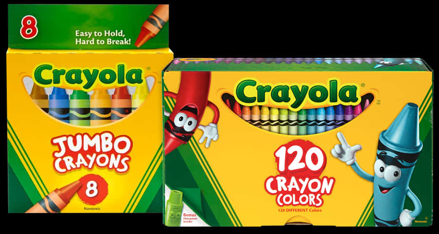 Crayola Crayon Packages Variety