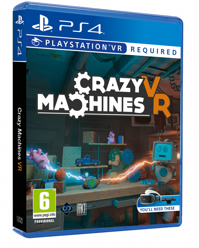 Crazy Machines V R P S4 Game