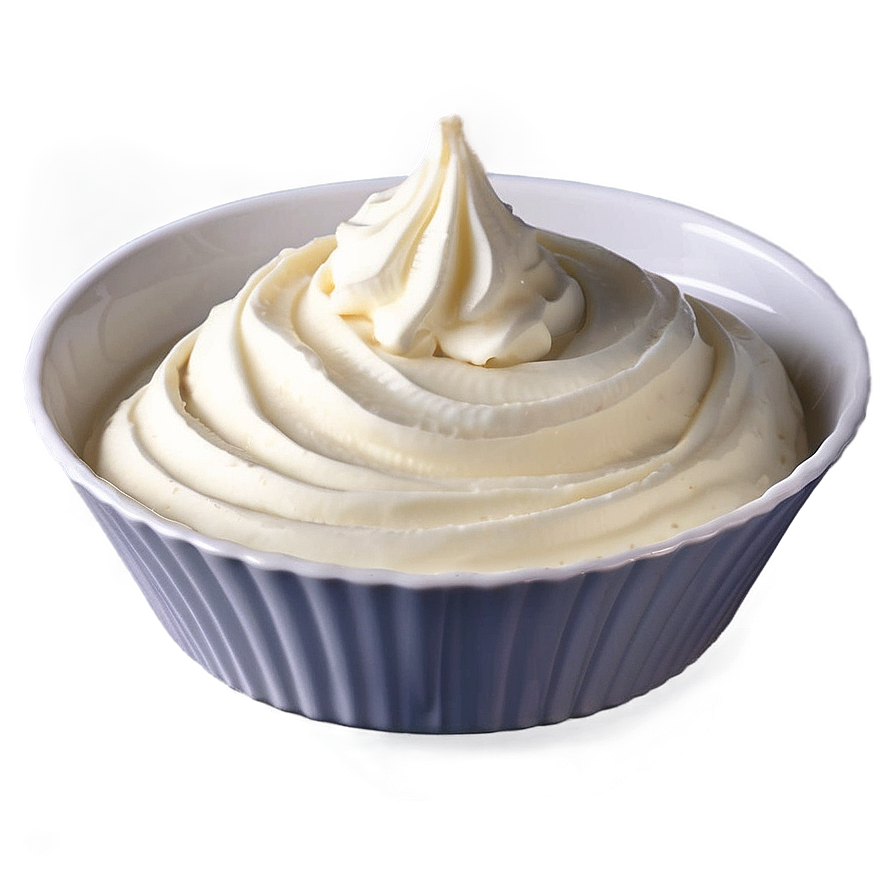 Cream Cheese Topping Png Vnk62