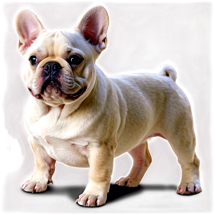 Cream French Bulldog Png Fry37