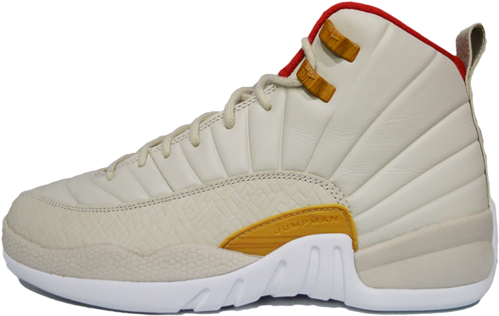 Cream White Air Jordan Sneaker