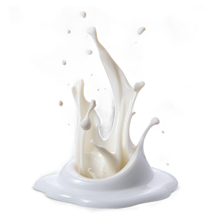 Creamy Milk Splash Png 61