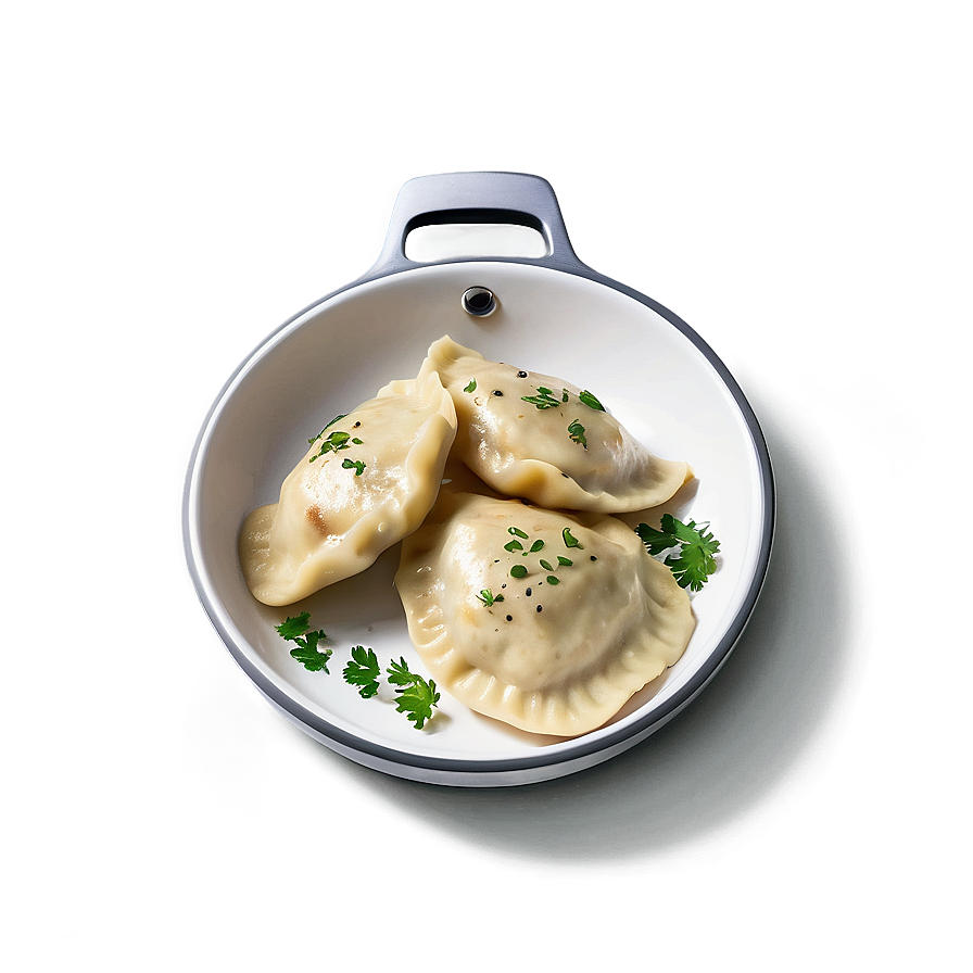 Creamy Mushroom Pierogi Png Rmj