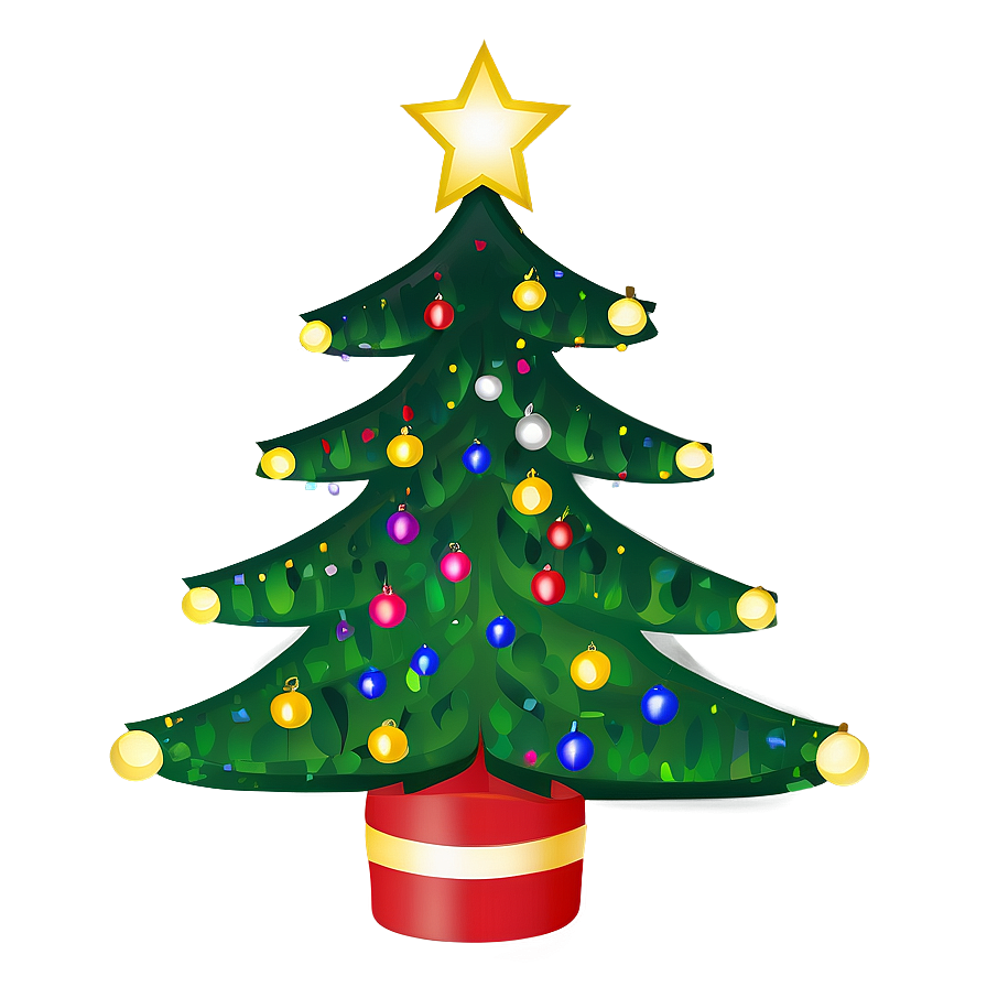 Creative Christmas Tree Png 04292024