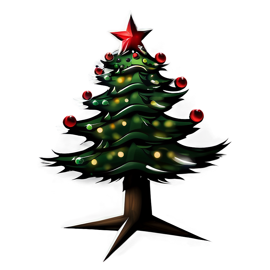 Creative Christmas Tree Png 67