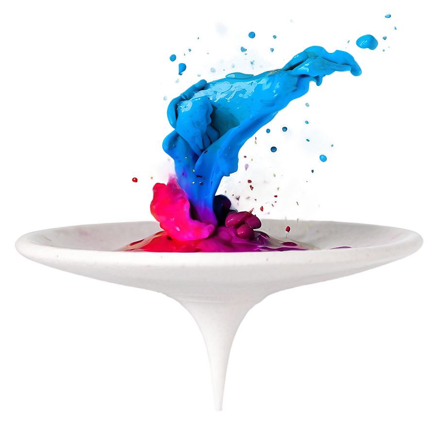 Creative Color Splash Png 06252024