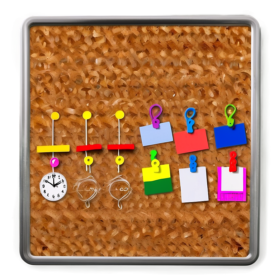 Creative Cork Board Themes Png Dpg74