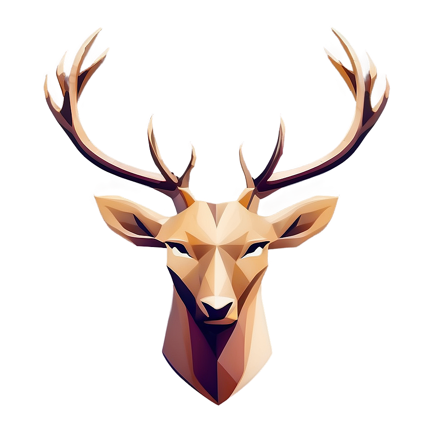 Creative Deer Head Logo Png Iod