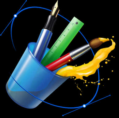 Creative Design Tools Icon