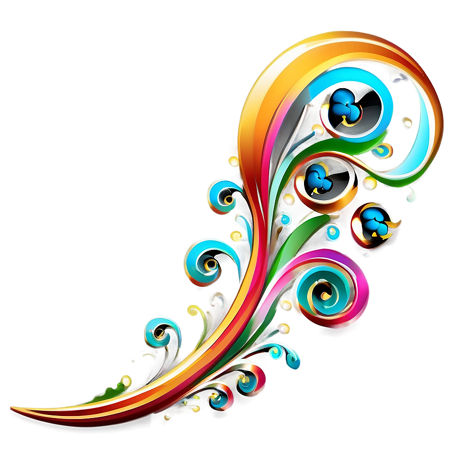 Creative Flourish Decoration Png Dxq