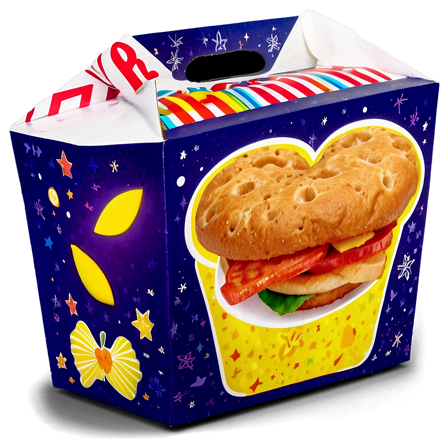 Creative Happy Meal Packaging Png Amv11