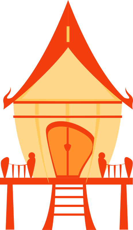 Creative Lightbulb House Vector