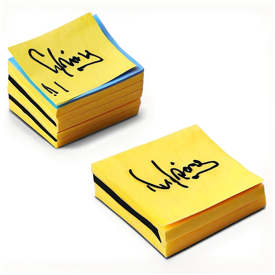 Creative Post It Note Png 66