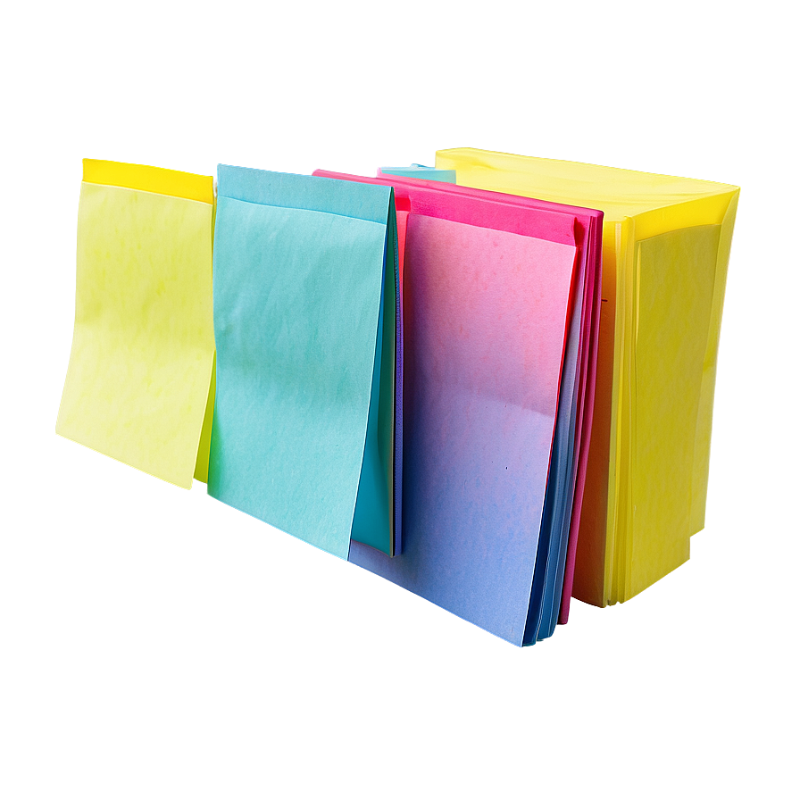 Creative Post It Note Png Fin