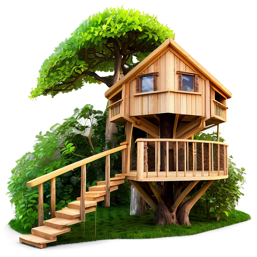 Creative Tree House Png 06282024