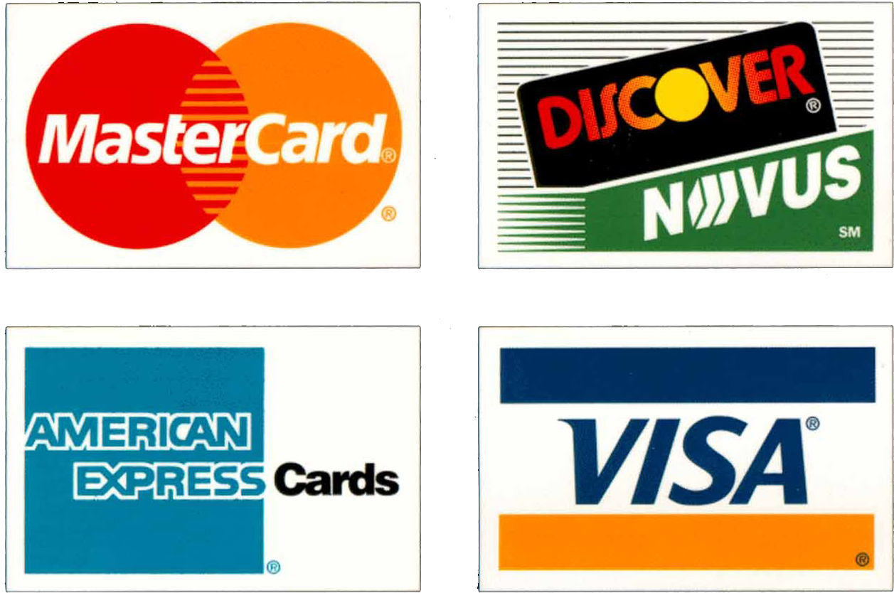 Credit Card Company Logos