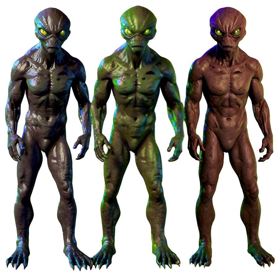 Creepy Alien Monster Png Nps