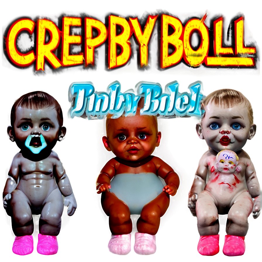 Creepy Baby Doll Png 06252024