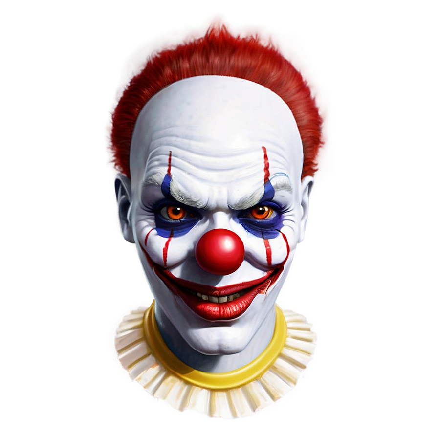 Creepy Clown Face Drawing Png 06272024