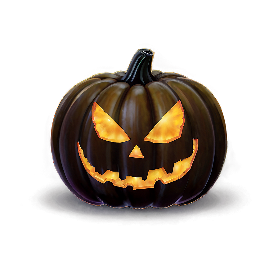 Creepy Jack O Lantern Art Png Uef