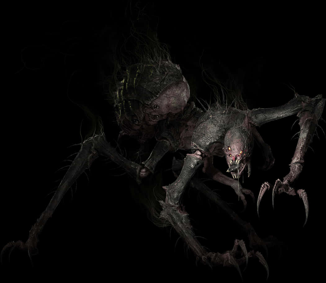 Creepy_ Nightmare_ Creature_ Artwork