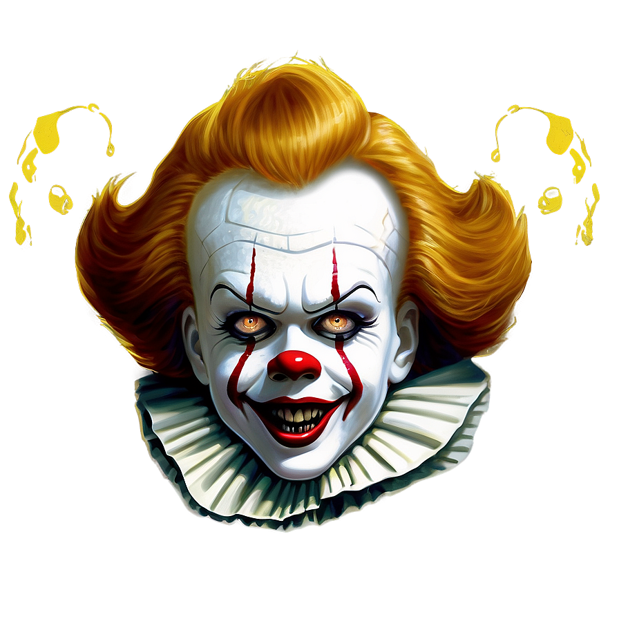 Creepy Pennywise Face Png Tbn