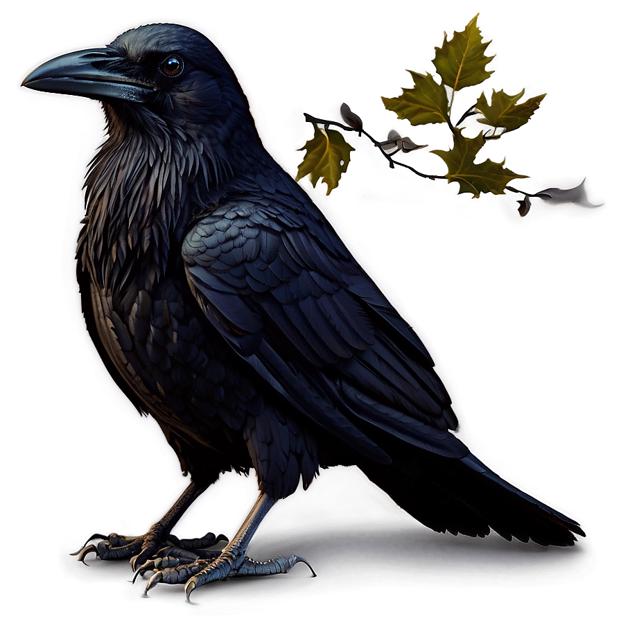 Creepy Raven Png Pqu