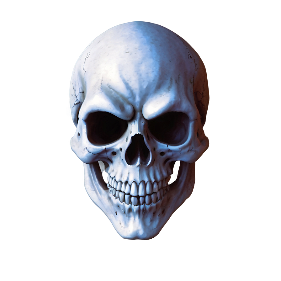 Creepy Skull Face Drawing Png Dpk