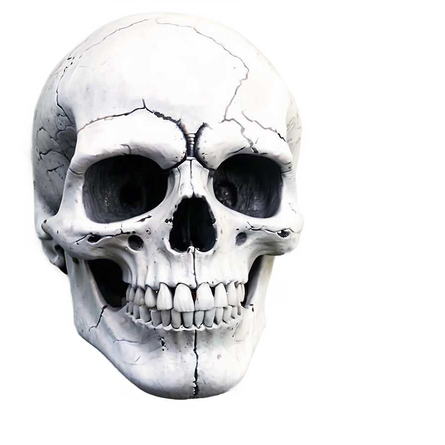 Creepy Skull Face Drawing Png Sww79