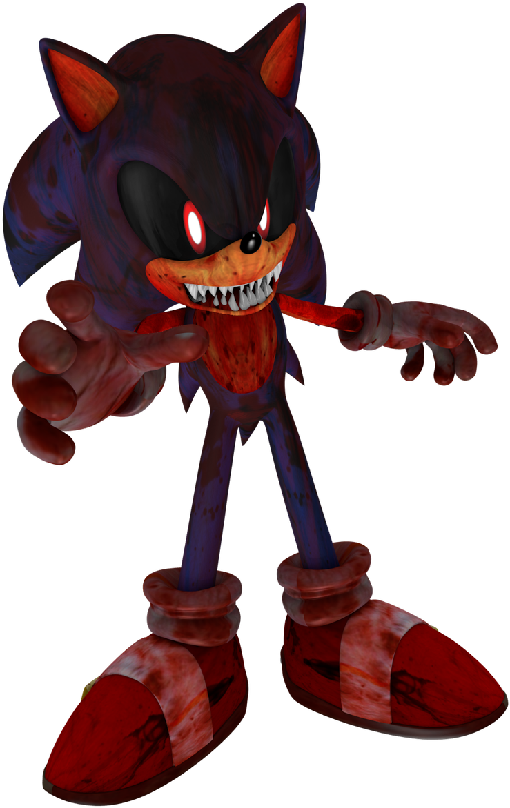 Creepy Sonic Exe Character