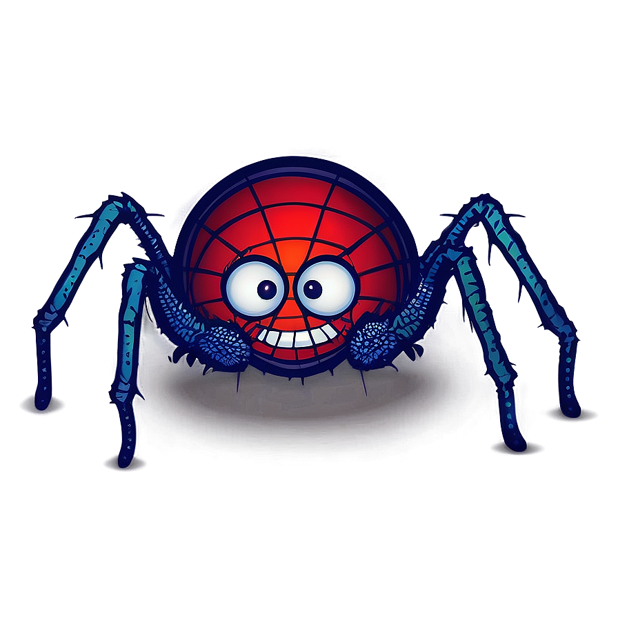 Creepy Spider Cartoon Png Cyb17