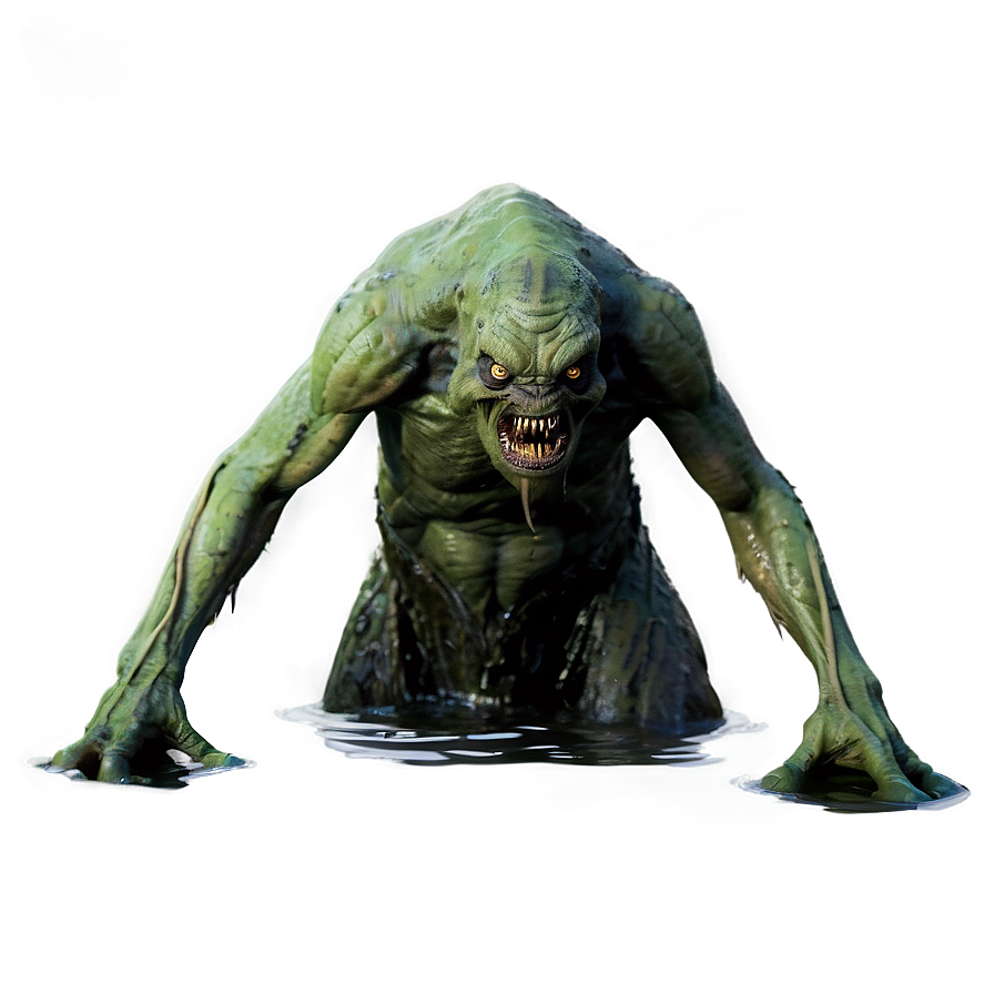 Creepy Swamp Monster Png Lta