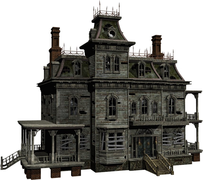 Creepy_ Victorian_ Haunted_ House