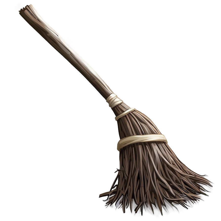 Creepy Witches Broom Png 13