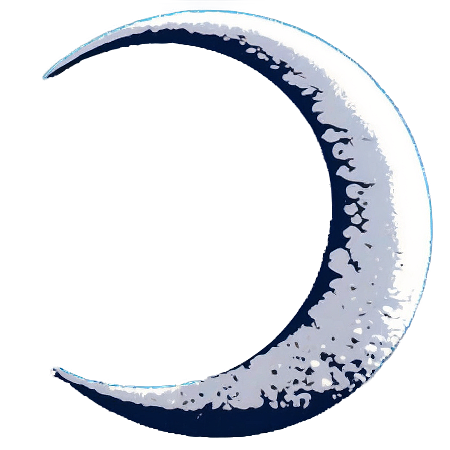 Crescent Moon And Clouds Png 05212024